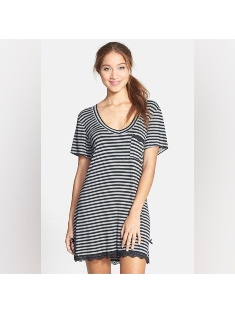 Honeydew Intimates Striped Night Shirt